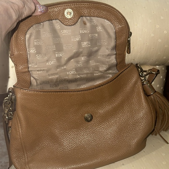 Michael Kors Leather Crossbody Bag - Picture 10 of 10